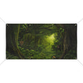 Dense Jungle Matte Banner - TrunkScapes. Unfold Fun. Make a Scene.
