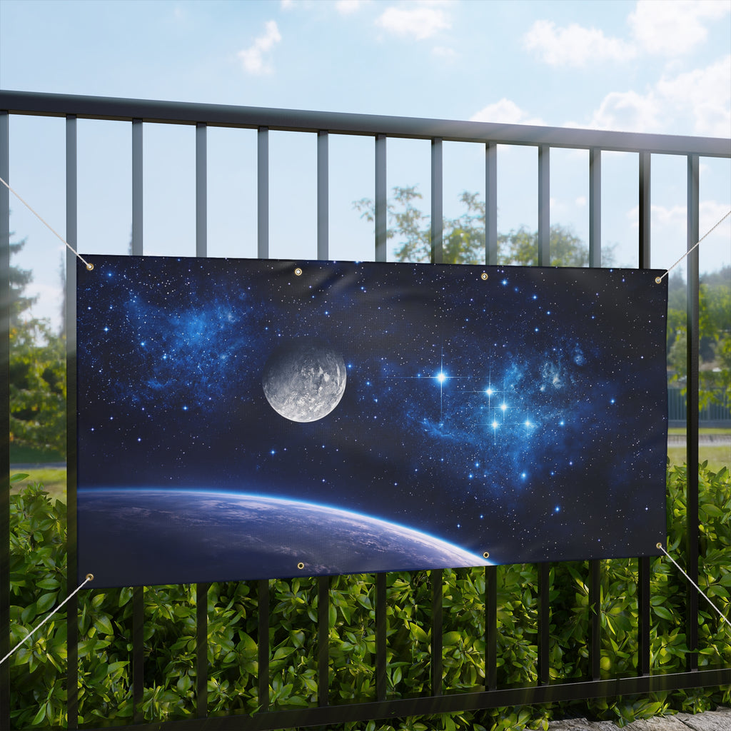 Space Scene Matte Banner – TrunkScapes. Unfold Fun. Make a Scene.