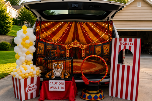 Circus Big Top Banner — TrunkScapes. Unfold Fun. Make a Scene.