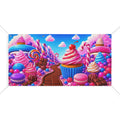 Candyland Dessert Banner — TrunkScapes. Unfold Fun. Make a Scene.