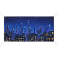 Superhero City Skyline Banner – TrunkScapes. Unfold Fun. Make a Scene.