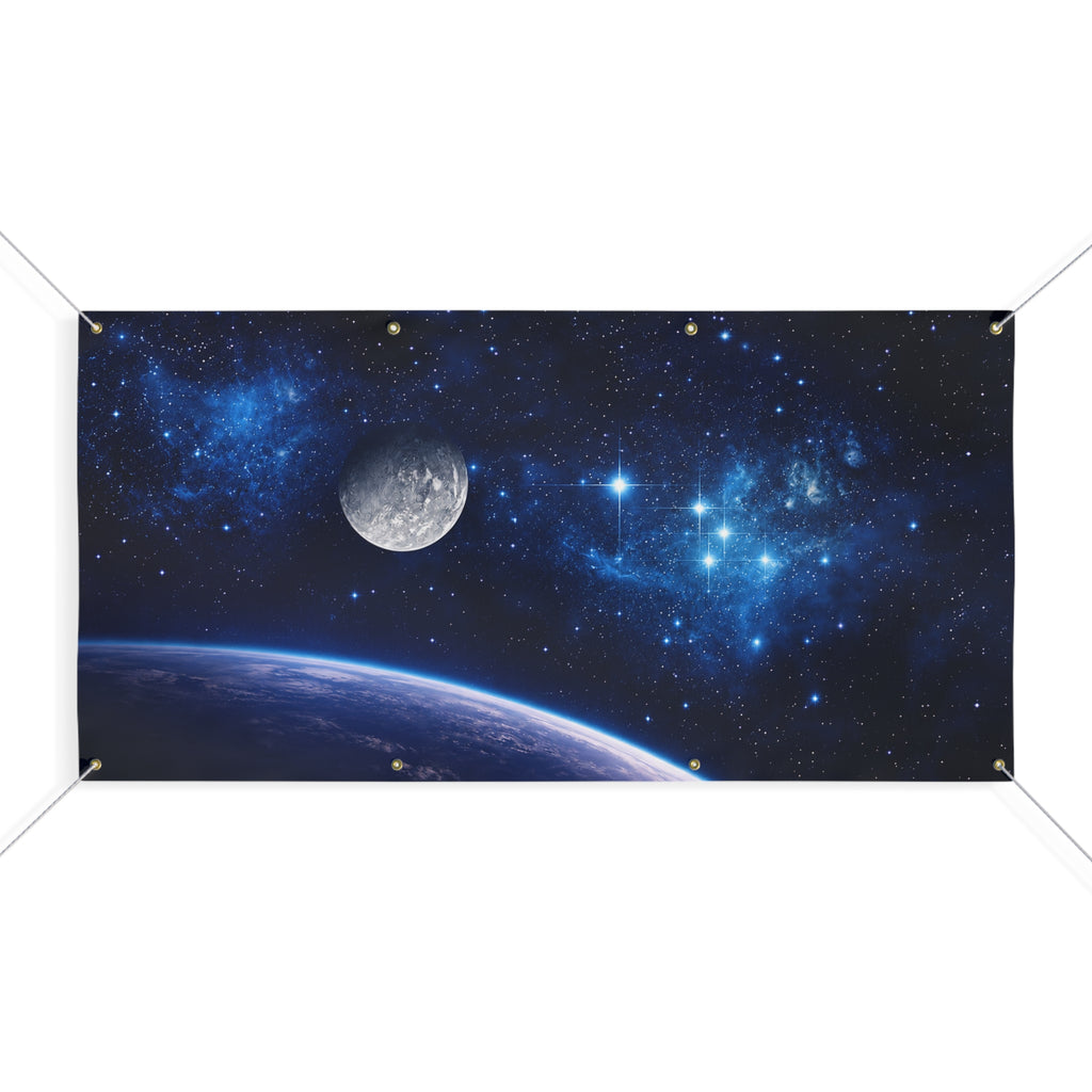 Space Scene Matte Banner – TrunkScapes. Unfold Fun. Make a Scene.